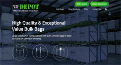 Desktop Screenshot of bulkbagdepot.com